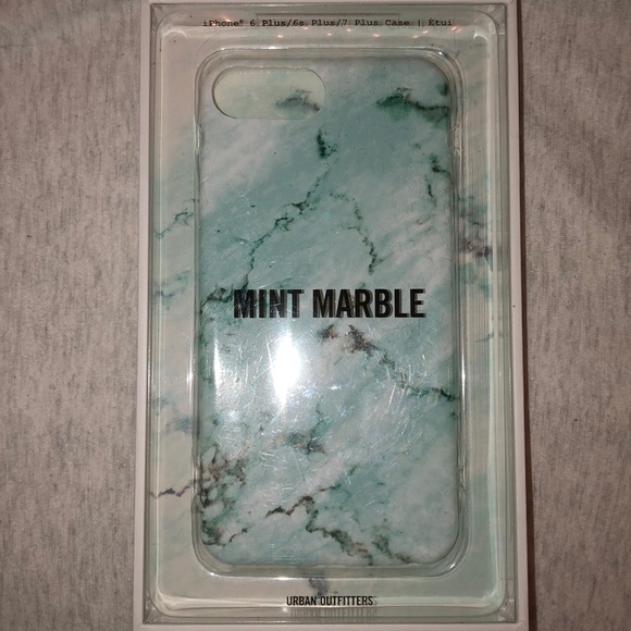 Urban Outfitters Accessories - Urban Outfitters Mint Marble iPhone Case